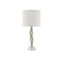 Currey & Company 6000-0071 Elyx Table Lamp in Chinois Silver Leaf 3