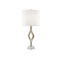 Currey & Company 6000-0071 Elyx Table Lamp in Chinois Silver Leaf 1