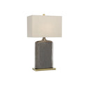 Currey & Company 6000-0094 Musing Table Lamp in Rustic Metallic Bronze 1
