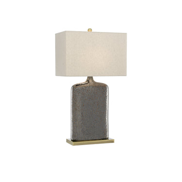 Currey & Company 6000-0094 Musing Table Lamp in Rustic Metallic Bronze 1