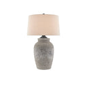 Currey & Company 6000-0149 Quest Table Lamp in Rustic Gray/Aged Black 1