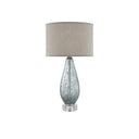 Currey & Company 6000-0181 Optimist Table Lamp in Pale Blue Speckle 3