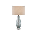 Currey & Company 6000-0181 Optimist Table Lamp in Pale Blue Speckle 1
