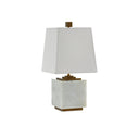 Currey & Company 6000-0215 Annelore Table Lamp in White/Antique Brass 4