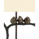 Currey & Company 6000-0240 Sparrow Table Lamp in Bronze/Black 2