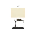 Currey & Company 6000-0240 Sparrow Table Lamp in Bronze/Black 5