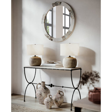 Currey & Company 6000-0272 Beton Table Lamp in Antique Earth 5