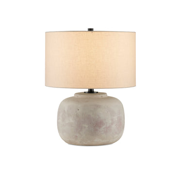 Currey & Company 6000-0272 Beton Table Lamp in Antique Earth 1