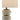 Currey & Company 6000-0276 Luko Table Lamp in White Mud/Antique Brass - Crescent Harbor