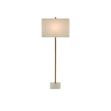 Currey & Company 6000-0293 Felix Table Lamp in Natural/Antique Brass 3