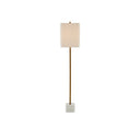 Currey & Company 6000-0293 Felix Table Lamp in Natural/Antique Brass 4