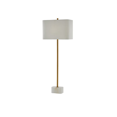 Currey & Company 6000-0293 Felix Table Lamp in Natural/Antique Brass 5