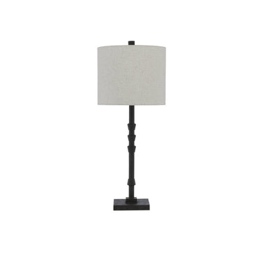 Currey & Company 6000-0344 Lohn Table Lamp in Mole Black 3