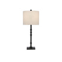Currey & Company 6000-0344 Lohn Table Lamp in Mole Black 1