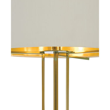 Currey & Company 6000-0355 Winsland Brass Table Lamp in Polished Brass/Clear 2