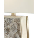 Currey & Company 6000-0429 Calloway Table Lamp in Light Mica/Silver Leaf 2