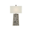 Currey & Company 6000-0429 Calloway Table Lamp in Light Mica/Silver Leaf 3