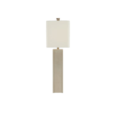 Currey & Company 6000-0429 Calloway Table Lamp in Light Mica/Silver Leaf 4