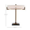 Currey & Company 6000-0438 Jacobi Table Lamp in Antique Brass/Black 5