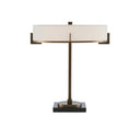 Currey & Company 6000-0438 Jacobi Table Lamp in Antique Brass/Black 1