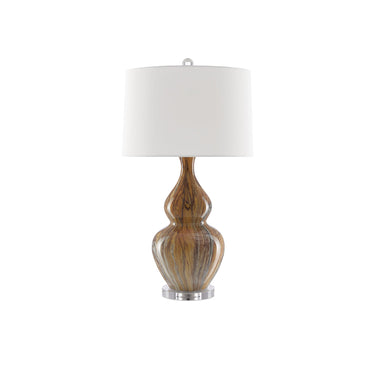 Currey & Company 6000-0462 Kolor Brown Table Lamp in Earth/Brown 3