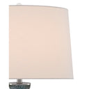 Currey & Company 6000-0467 Hatira Table Lamp in Pale Blue/White 3