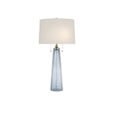 Currey & Company 6000-0498 Looke Table Lamp in Blue/Brass 1