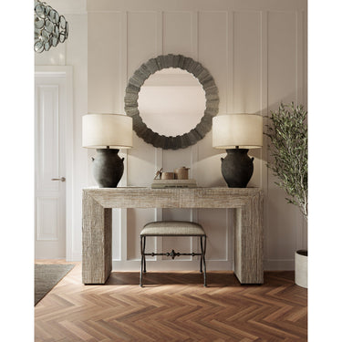 Currey & Company 6000-0537 Anza Table Lamp in Black Ash/Satin Black 5