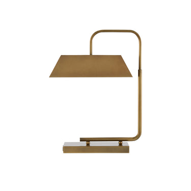 Currey & Company 6000-0565 Hoxton Brass Table Lamp in Light Antique Brass 3