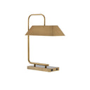 Currey & Company 6000-0565 Hoxton Brass Table Lamp in Light Antique Brass 1