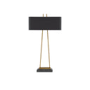 Currey & Company 6000-0566 Adorn Large Table Lamp in Antique Brass/Black 3