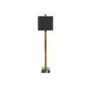 Currey & Company 6000-0566 Adorn Large Table Lamp in Antique Brass/Black 4