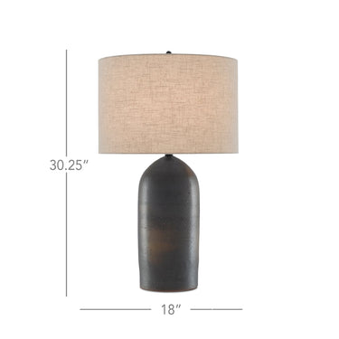 Currey & Company 6000-0572 Munby Table Lamp in Rust/Iron 4
