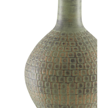Currey & Company 6000-0611 Loro Table Lamp in Dark Moss Green/Gold 2
