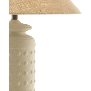 Currey & Company 6000-0612 Sonoran Table Lamp in Sand/Brass 2