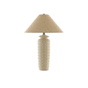 Currey & Company 6000-0612 Sonoran Table Lamp in Sand/Brass 3