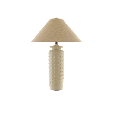 Currey & Company 6000-0612 Sonoran Table Lamp in Sand/Brass 3