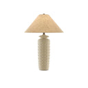 Currey & Company 6000-0612 Sonoran Table Lamp in Sand/Brass 1