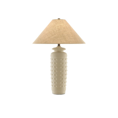 Currey & Company 6000-0612 Sonoran Table Lamp in Sand/Brass 1