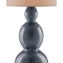 Currey & Company 6000-0676 Cymbeline Table Lamp in Steel Blue 2