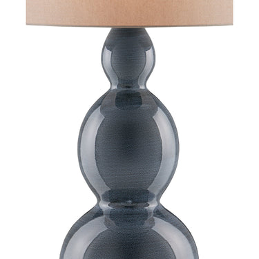 Currey & Company 6000-0676 Cymbeline Table Lamp in Steel Blue 2