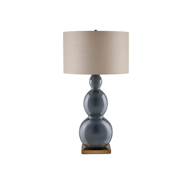 Currey & Company 6000-0676 Cymbeline Table Lamp in Steel Blue 4