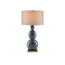 Currey & Company 6000-0676 Cymbeline Table Lamp in Steel Blue 1