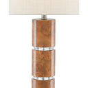 Currey & Company 6000-0679 Birdseye Table Lamp in Birdseye Maple Veneer 2