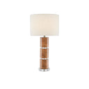 Currey & Company 6000-0679 Birdseye Table Lamp in Birdseye Maple Veneer 1