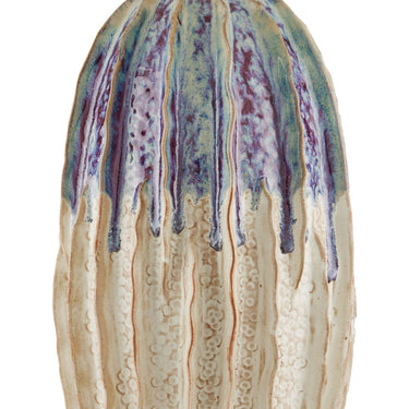 Currey & Company 6000-0681 Montmartre Table Lamp in Milk/Purple 2