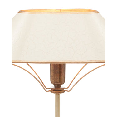 Currey & Company 6000-0702 Daphne Table Lamp in Ivory/Antique Brass/Gold 2