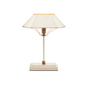 Currey & Company 6000-0702 Daphne Table Lamp in Ivory/Antique Brass/Gold 1
