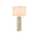 Currey & Company 6000-0709 Aquila Table Lamp in Natural Bone/Antique Brass 1