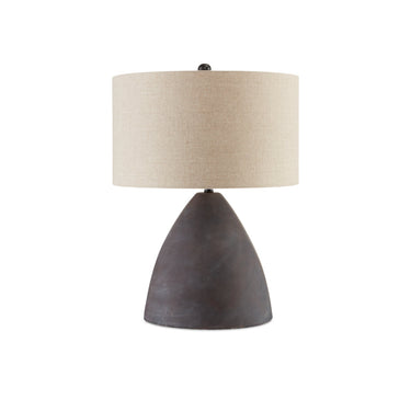 Currey & Company 6000-0711 Zea Table Lamp in Antique Black 3